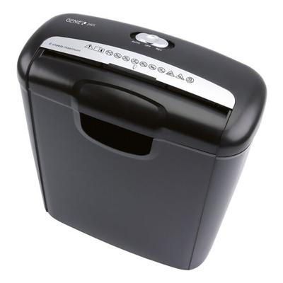 GENIE Aktenvernichter 240 S mit Streifenschnitt bis 6 Blatt schwarz, 29.2x32.6x14.2 cm Image