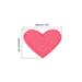 Heart Shaped Iron on Patches Embroidered Love Applique Patches 15Pcs