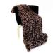 Plutus Brown Leopard Faux Fur Luxury Throw Blanket