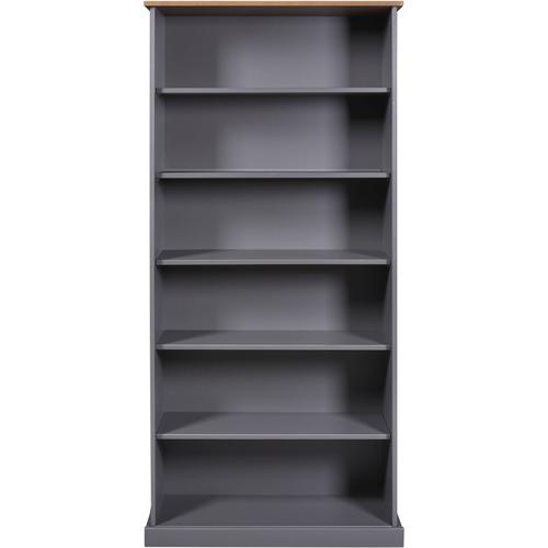 Bücherregal HOME AFFAIRE Regale Gr. B/H/T: 90 cm x 190 cm x 38,10 cm, 6 St., grau Bücherregale