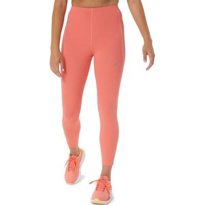 ASICS Damen Tights RACE HIGH WAIST TIGHT, Größe L in Braun