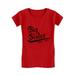 Gift for Big Sister 2021 Outfit Siblings Infant Girls Fitted T-Shirt 3T Red