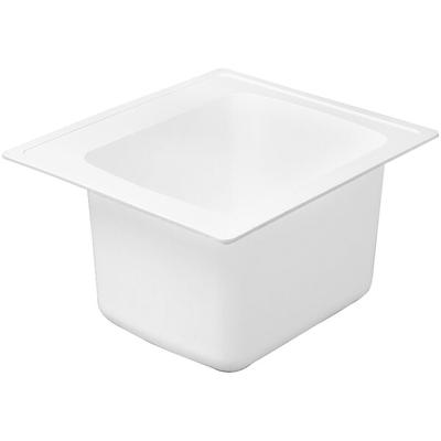 Zurn Elkay MS2624 White Countertop Drop-In Sink - 24 7/8" x 21 7/8" x 13 7/8"