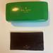 Kate Spade Accessories | Kate Spade Sunglasses Case Sunglass Case Hard Shell W Wipe | Color: Blue/Green | Size: Os