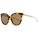 Gucci Accessories | Gucci Oval Sunglasses Gg0565s 002 Havana/Clear/Gold 54mm 0565 | Color: Brown | Size: Os