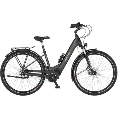 E-Bike FISCHER FAHRRAD "CITA 7.0I 630" E-Bikes Gr. 43cm, 28 Zoll (71,12cm), grau (schiefergrau matt) Pedelec, Elektrofahrrad für Damen u. Herren