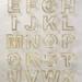 Anthropologie Accents | Anthropologie Illusion Monogram Letter O | Color: Gold/White | Size: Os