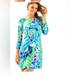 Lilly Pulitzer Dresses | Lilly Pulitzer Quarter Sleeve Upf Dress | Color: Blue | Size: Xs