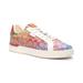 Coach Shoes | Coach Lowline Low Top Sneaker In Rainbow Signature Canvas | Color: Tan/White | Size: 9.5