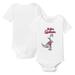 Infant Tiny Turnip White St. Louis Cardinals Bronto Bodysuit