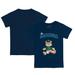 Infant Tiny Turnip Navy Seattle Mariners Teddy Boy T-Shirt