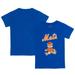 Infant Tiny Turnip Royal New York Mets Teddy Boy T-Shirt