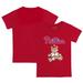 Infant Tiny Turnip Red Philadelphia Phillies Teddy Boy T-Shirt