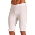 adidas Men's Techfit C&S Short Tight, White, X-Large