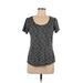 Athletic Collection by 26 International Active T-Shirt: Black Activewear - Women's Size Medium