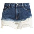 RED by EMP Shorts with Distressed Effects Hot Pants blue