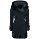 Hell Bunny Sarah Jane Coat Winter Coat black