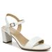 Naturalizer Bristol Sandal - Womens 7 White Sandal Medium