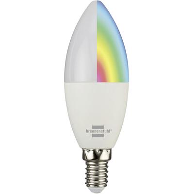 LED-Leuchtmittel eek: g (a - g) Smart Connect E14 Kaltweiß, Warmweiß, rgb - Brennenstuhl