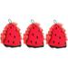 3pcs Carrot Bath Balls Shower Sponges for Women Bath Loofah Loofah Dish Sponge Fruit Bath Loofahs Kids Bath Sponge Body Loofahs Shower Sponge for Women Shower Supplies Child Carrot