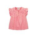 TOM TAILOR Mädchen 1036094 Bluse, 31682 - Pink Check, 128