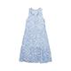 TOM TAILOR Mädchen 1036141 Kinder Volant-Kleid mit Muster, 31853-Blue Tie Dye Circle, 152