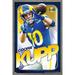 NFL Los Angeles Rams - Cooper Kupp 22 Wall Poster 22.375 x 34 Framed