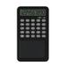 Calculators 12Digit Display Calculator with Writing Pad Doodle Pad Calculators Hand- for Students Back School Black