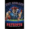 NFL New England Patriots - End Zone 17 Wall Poster 14.725 x 22.375