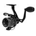 Quantum Accurist Spinning Fishing Reel Size 25 Reel Changeable Right- or Left-Hand Retrieve Oversized Non-Slip Handle Knob and Continuous Anti-Reverse Clutch Black