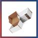 Symple Stuff Shipping Cardboard Box Set Cardboard/Paper in White | 4 H x 9 W x 6 D in | Wayfair 3C2BF0F86B7B457D801CCF7D180F7D56