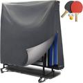 smartpeas Cool Grey Ping Pong Table Cover - Waterproof & Weatherproof PVC Coating - 185*165*70cm Size