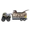 1 Set Inertial Car Toy Trailer Animal Toy Large Truck Counter Car Model