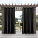 TOPCHANCES Blackout Curtains Waterproof Indoor/Outdoor Grommet Top Curtain Panels UV Protectant Privacy Curtains 52 x108 2 Panel