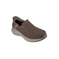 Extra Wide Width Men's Skechers® Casual Go-Walk Flex Slip-Ins by Skechers in Taupe (Size 9 WW)