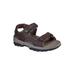 Extra Wide Width Men's Relaxed Fit Tresmen - Garo Sandal by Skechers in Brown (Size 12 WW)