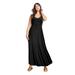 Plus Size Women's Sleeveless Sweetheart Dress by June+Vie in Black (Size 30/32)