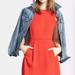 Madewell Dresses | Madewell Fit & Flare Dress Abroad Red Dress In Size 4 | Color: Red | Size: 4