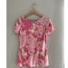 Lilly Pulitzer Tops | Lilly Pulitzer Leila Hotty Pink Day Lilly Top, Size Small | Color: Pink/White | Size: S