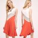 Anthropologie Dresses | Anthropologie Maeve Color Block “Cameroon” Dress | Color: Red/White | Size: Xl