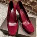 Gucci Shoes | Gucci Scamosciato Shoes | Color: Red | Size: 8