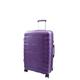 Ultra Strong Expandable Wheeled Luggage Urban 8 Wheel 360 Spinner Travel Suitcases Chicago (Purple, Medium | 66x45x26/5cm/ 3.50KG, 67+13L)