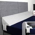 EPHEDORA XL Bed Wedge Stopper Pillow for Headboard Gap (0-8"), King Size (76") Mattress Wedge Gap Filler, Bed Space Triangle Filler for Headboard, Memory Foam