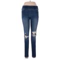 Old Navy Jeggings - Mid/Reg Rise: Blue Bottoms - Women's Size 6 - Dark Wash