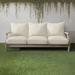 Birch Lane™ Davana Indoor/Outdoor Sunbrella Seat/Back Cushion Acrylic in Gray/Brown | 5 H x 81 W x 23 D in | Wayfair