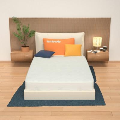 Miasuite - Matratze für Schlafsofa Faltbar 140x185 Höhe 10 cm - Aloe Vera, Waterfoam Plus H10 Image