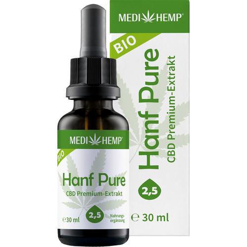 BIO Hanf Pure 2,5% Medihemp Tropfen 30 ml