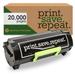 Remanufactured Print.Save.Repeat. Lexmark 501U Ultra High Yield Toner Cartridge for MS510 MS610 [20 000 Pages]