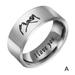 I Love You Couple s Matching Promise Ring Men Women Finish S U Wedding C1N3