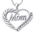 Apmemiss Clearance Gifts for Mom Creative Love Zircon Mother Love Necklace Mother s Day Pendant Necklace Mothers Day Gifts